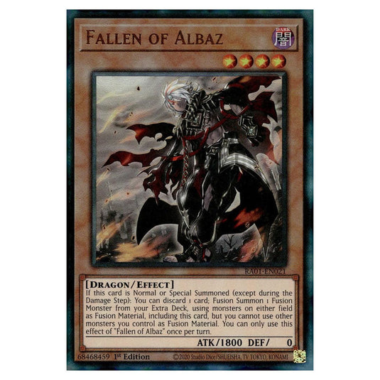 Yu-Gi-Oh! - 25th Anniversary Rarity Collection - Fallen of Albaz (Ultimate Rare) RA01-EN021-ULTIR