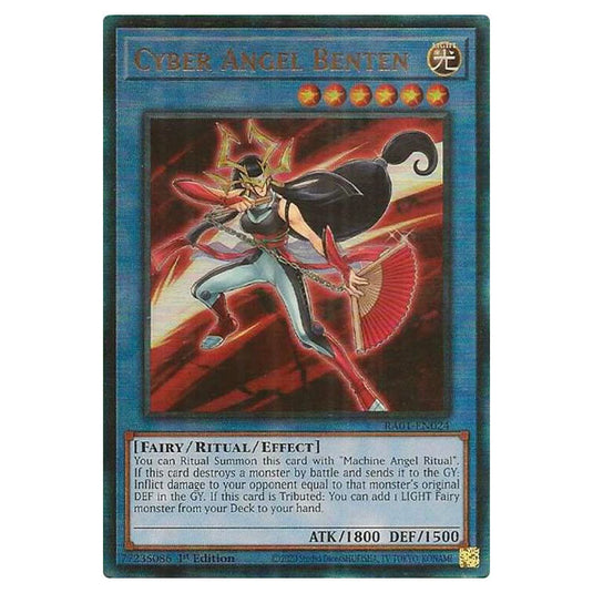Yu-Gi-Oh! - 25th Anniversary Rarity Collection - Cyber Angel Benten (Ultimate Rare) RA01-EN024-ULTIR
