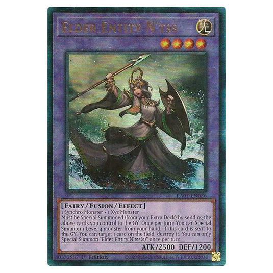 Yu-Gi-Oh! - 25th Anniversary Rarity Collection - Elder Entity N'tss (Ultimate Rare) RA01-EN026-ULTIR