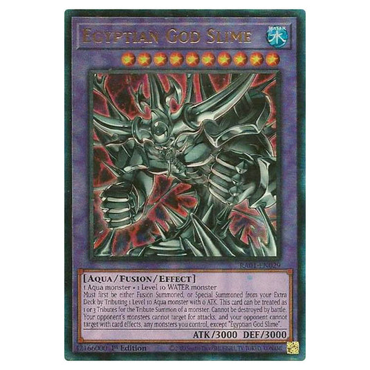 Yu-Gi-Oh! - 25th Anniversary Rarity Collection - Egyptian God Slime (Ultimate Rare) RA01-EN029-ULTIR