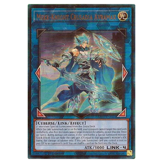 Yu-Gi-Oh! - 25th Anniversary Rarity Collection - Mekk-Knight Crusadia Avramax (Ultimate Rare) RA01-EN044-ULTIR