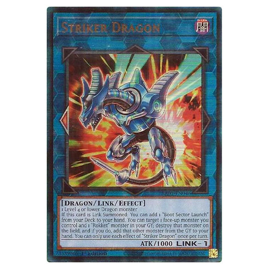 Yu-Gi-Oh! - 25th Anniversary Rarity Collection - Striker Dragon (Ultimate Rare) RA01-EN046-ULTIR