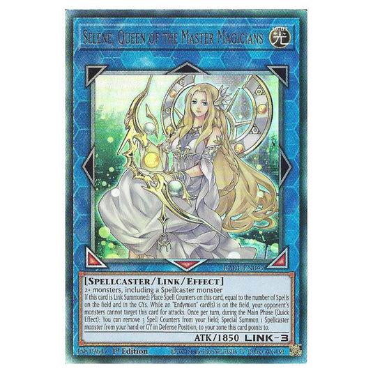 Yu-Gi-Oh! - 25th Anniversary Rarity Collection - Selene, Queen of the Master Magicians (Ultimate Rare) RA01-EN047-ULTIR