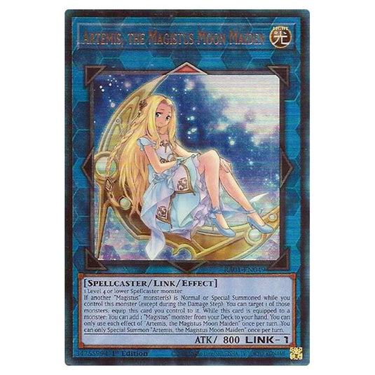 Yu-Gi-Oh! - 25th Anniversary Rarity Collection - Artemis, the Magistus Moon Maiden (Ultimate Rare) RA01-EN049-ULTIR