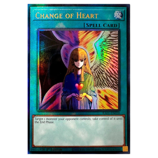 Yu-Gi-Oh! - 25th Anniversary Rarity Collection - Change of Heart (Ultimate Rare) RA01-EN050-ULTIR