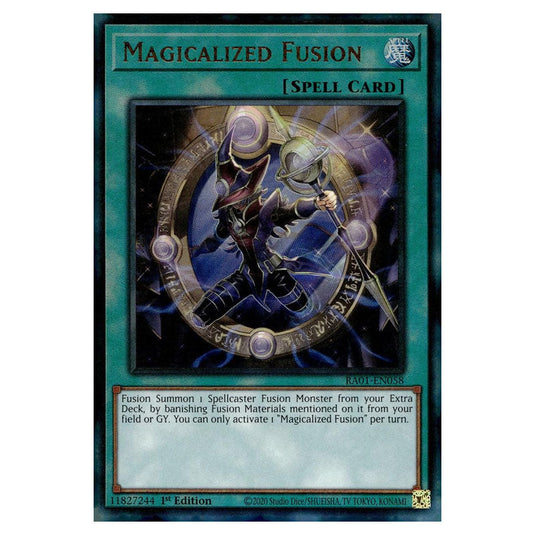 Yu-Gi-Oh! - 25th Anniversary Rarity Collection - Magicalized Fusion (Ultimate Rare) RA01-EN058-ULTIR