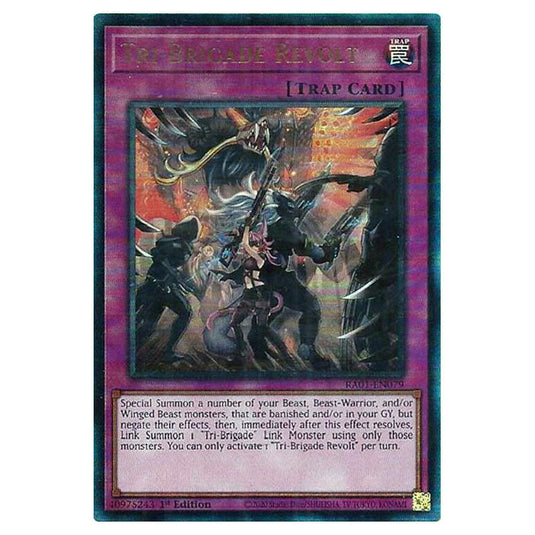Yu-Gi-Oh! - 25th Anniversary Rarity Collection - Tri-Brigade Revolt (Ultimate Rare) RA01-EN079-ULTIR