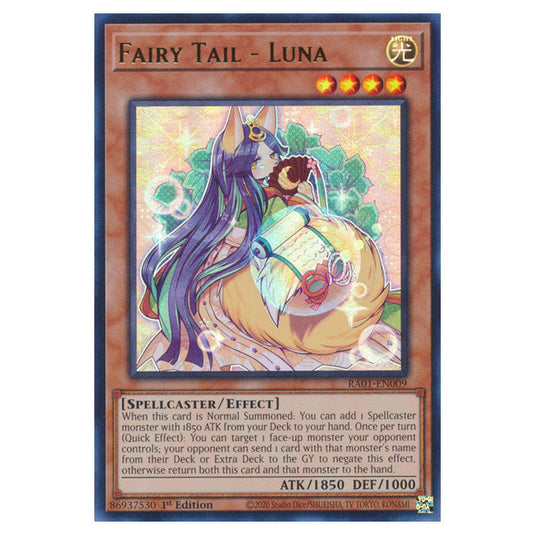 Yu-Gi-Oh! - 25th Anniversary Rarity Collection - Fairy Tail - Luna (Ultra Rare) RA01-EN009-UR