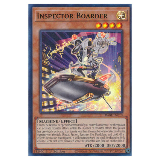 Yu-Gi-Oh! - 25th Anniversary Rarity Collection - Inspector Boarder (Ultra Rare) RA01-EN010-UR