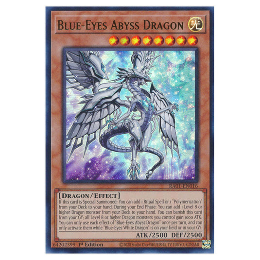 Yu-Gi-Oh! - 25th Anniversary Rarity Collection - Blue-Eyes Abyss Dragon (Ultra Rare) RA01-EN016-UR
