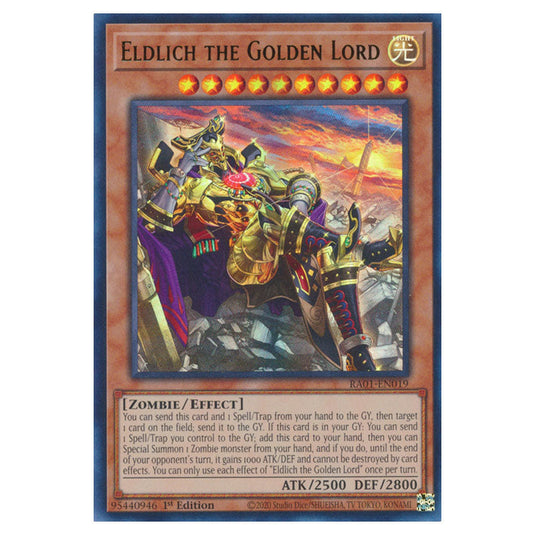 Yu-Gi-Oh! - 25th Anniversary Rarity Collection - Eldlich the Golden Lord (alternate art) (Ultra Rare) RA01-EN019A-UR