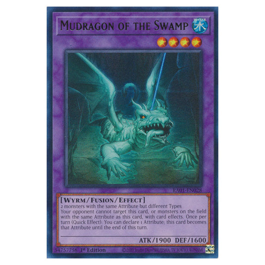 Yu-Gi-Oh! - 25th Anniversary Rarity Collection - Mudragon of the Swamp (Ultra Rare) RA01-EN028-UR