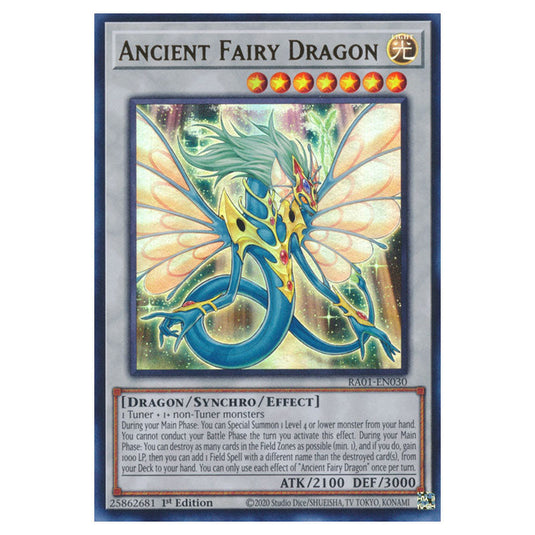 Yu-Gi-Oh! - 25th Anniversary Rarity Collection - Ancient Fairy Dragon (Ultra Rare) RA01-EN030-UR