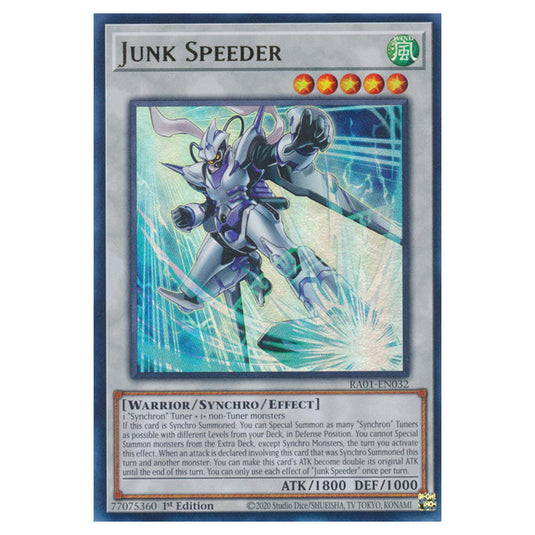 Yu-Gi-Oh! - 25th Anniversary Rarity Collection - Junk Speeder (Ultra Rare) RA01-EN032-UR