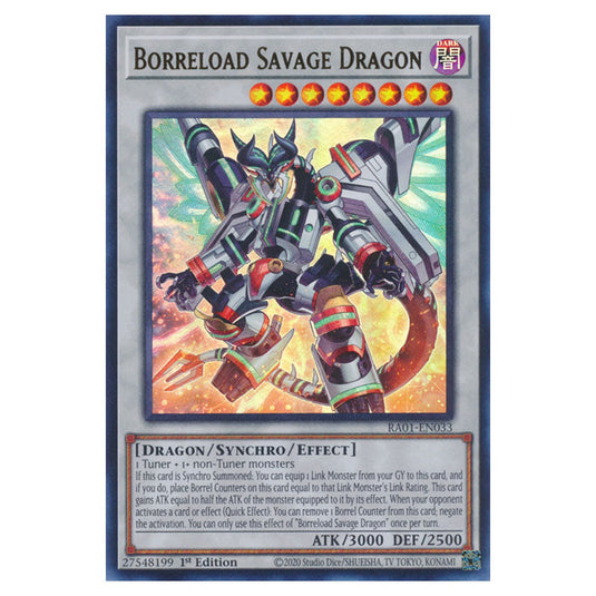 Yu-Gi-Oh! - 25th Anniversary Rarity Collection - Borreload Savage Dragon (Ultra Rare) RA01-EN033-UR