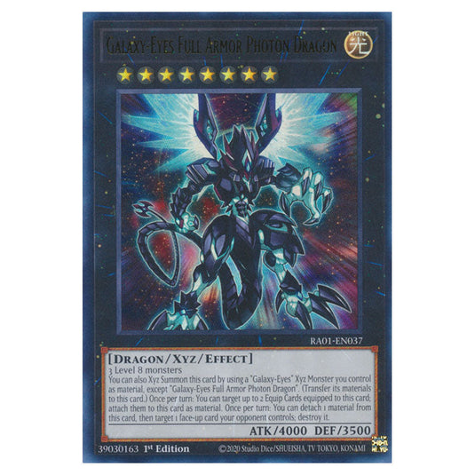 Yu-Gi-Oh! - 25th Anniversary Rarity Collection - Galaxy-Eyes Full Armor Photon Dragon (Ultra Rare) RA01-EN037-UR
