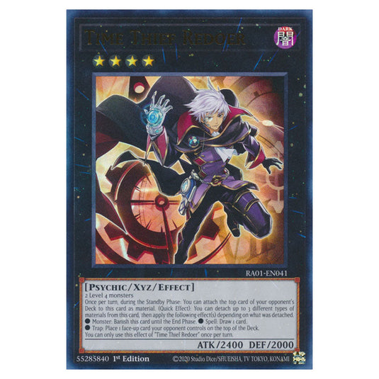 Yu-Gi-Oh! - 25th Anniversary Rarity Collection - Time Thief Redoer (Ultra Rare) RA01-EN041-UR