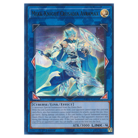 Yu-Gi-Oh! - 25th Anniversary Rarity Collection - Mekk-Knight Crusadia Avramax (Ultra Rare) RA01-EN044-UR