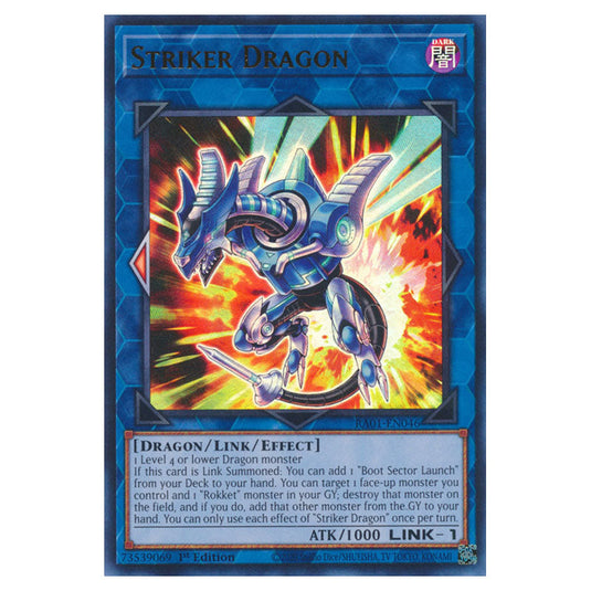 Yu-Gi-Oh! - 25th Anniversary Rarity Collection - Striker Dragon (Ultra Rare) RA01-EN046-UR