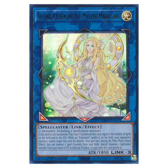 Yu-Gi-Oh! - 25th Anniversary Rarity Collection - Selene, Queen of the Master Magicians (Ultra Rare) RA01-EN047-UR