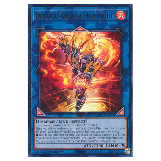 Yu-Gi-Oh! - 25th Anniversary Rarity Collection - Decode Talker Heatsoul (Ultra Rare) RA01-EN048-UR