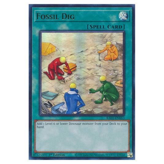 Yu-Gi-Oh! - 25th Anniversary Rarity Collection - Fossil Dig (Ultra Rare) RA01-EN053-UR