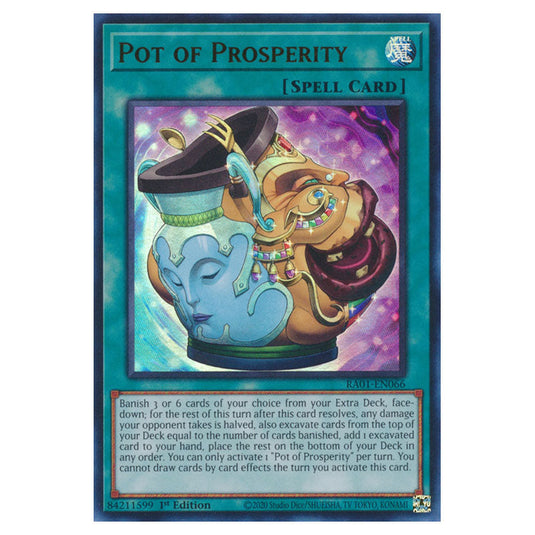 Yu-Gi-Oh! - 25th Anniversary Rarity Collection - Pot of Prosperity (Ultra Rare) RA01-EN066-UR
