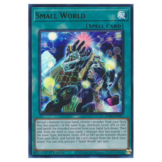 Yu-Gi-Oh! - 25th Anniversary Rarity Collection - Small World (Ultra Rare) RA01-EN067-UR