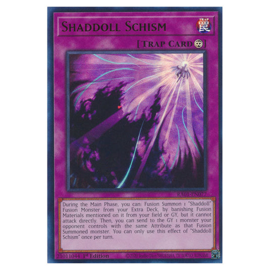 Yu-Gi-Oh! - 25th Anniversary Rarity Collection - Shaddoll Schism (Ultra Rare) RA01-EN077-UR