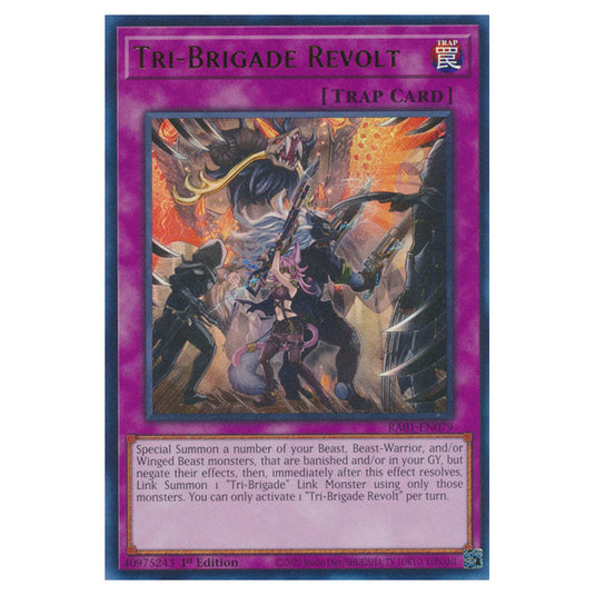 Yu-Gi-Oh! - 25th Anniversary Rarity Collection - Tri-Brigade Revolt (Ultra Rare) RA01-EN079-UR