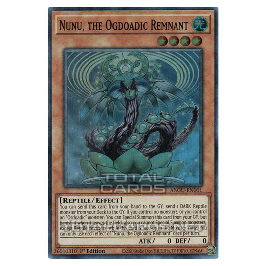 Yu-Gi-Oh! - Ancient Guardians - Nunu, the Ogdoadic Remnant (Super Rare) ANGU-EN001