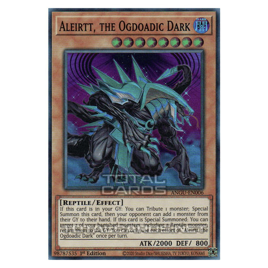 Yu-Gi-Oh! - Ancient Guardians - Aleirtt, the Ogdoadic Dark (Super Rare) ANGU-EN006