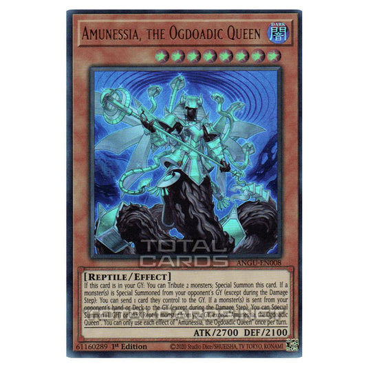 Yu-Gi-Oh! - Ancient Guardians - Amunessia, the Ogdoadic Queen (Ultra Rare) ANGU-EN008