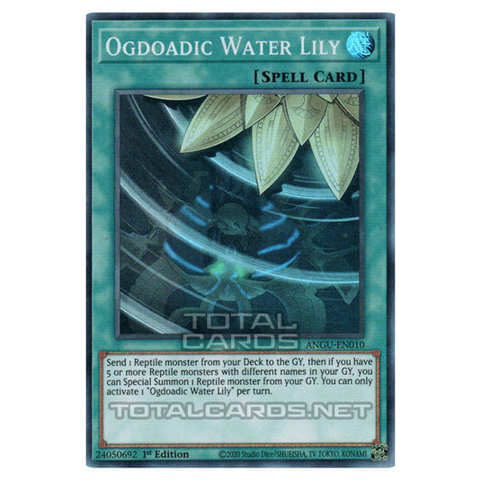 Yu-Gi-Oh! - Ancient Guardians - Ogdoadic Water Lily (Super Rare) ANGU- Yu-Gi-Oh! - Ancient Guardians - Ogdoadic Water Lily (Super Rare) ANGU-
