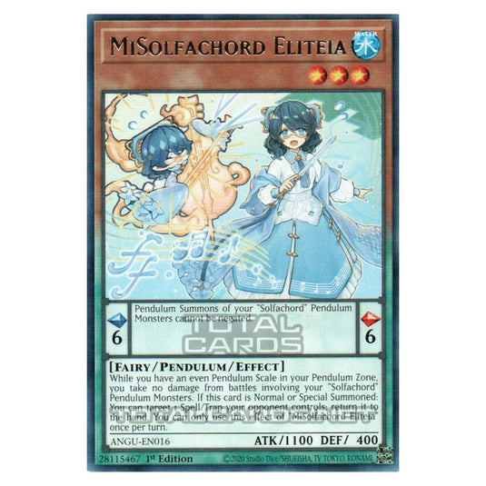 Yu-Gi-Oh! - Ancient Guardians - MiSolfachord Eliteia (Rare) ANGU-EN016