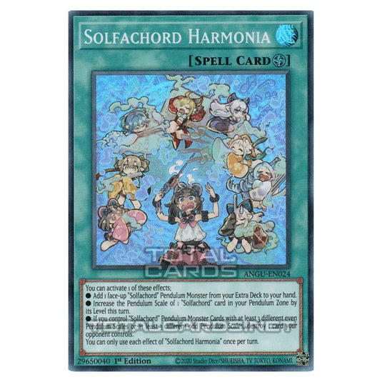 Yu-Gi-Oh! - Ancient Guardians - Solfachord Harmonia (Super Rare) ANGU-EN024