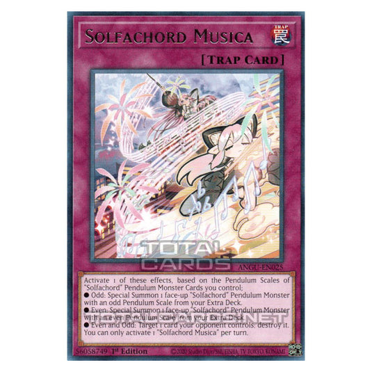 Yu-Gi-Oh! - Ancient Guardians - Solfachord Musica (Rare) ANGU-EN025