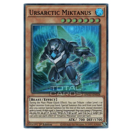 Yu-Gi-Oh! - Ancient Guardians - Ursarctic Miktanus (Super Rare) ANGU-EN028