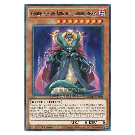 Yu-Gi-Oh! - Ancient Guardians - Vennominon the King of Poisonous Snakes (Rare) ANGU-EN040
