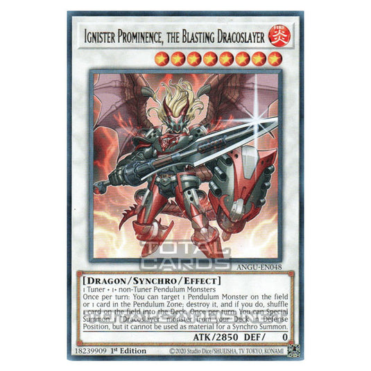Yu-Gi-Oh! - Ancient Guardians - Ignister Prominence, the Blasting Dracoslayer (Rare) ANGU-EN048