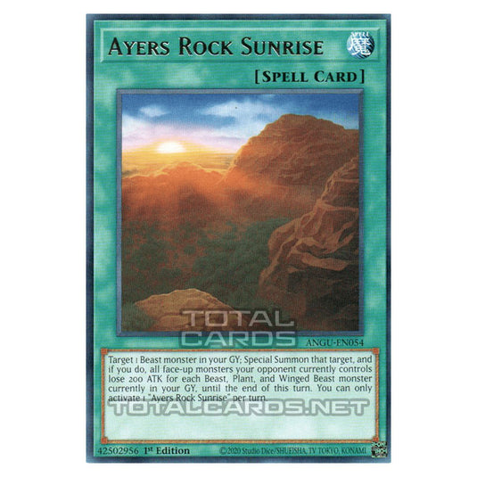 Yu-Gi-Oh! - Ancient Guardians - Ayers Rock Sunrise (Rare) ANGU-EN054