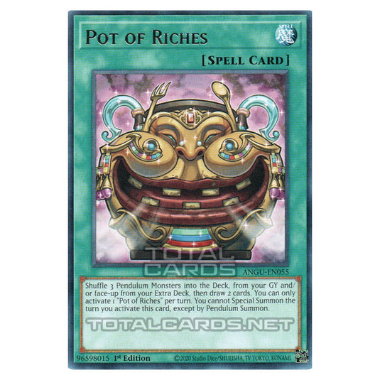 Yu-Gi-Oh! - Ancient Guardians - Pot of Riches (Rare) ANGU-EN055