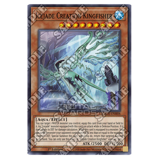 Yu-Gi-Oh! - Battle Of Chaos - Icejade Creation Kingfisher (Super Rare) BACH-EN008