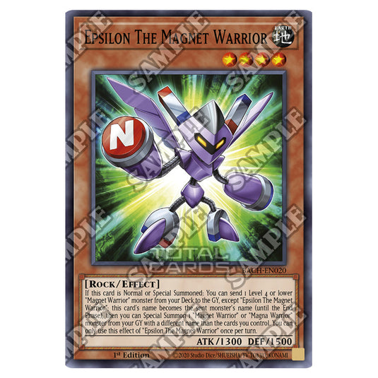 Yu-Gi-Oh! - Battle Of Chaos - Epsilon The Magnet Warrior (Common) BACH-EN020