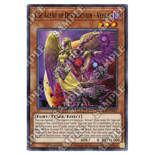 Yu-Gi-Oh! - Battle Of Chaos - The Agent of Destruction - Venus (Common) BACH-EN021