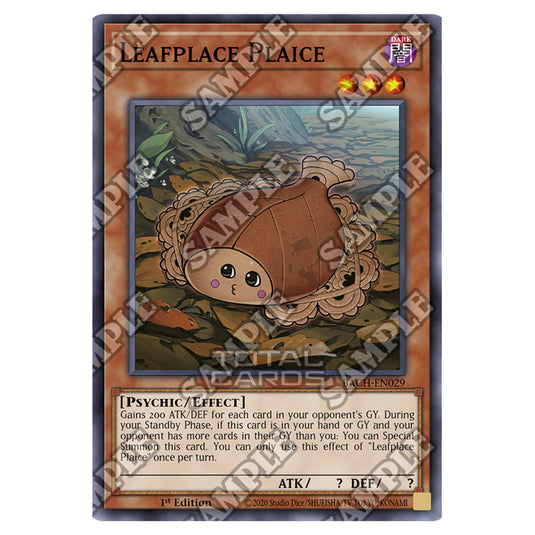 Yu-Gi-Oh! - Battle Of Chaos - Leafplace Plaice (Common) BACH-EN029