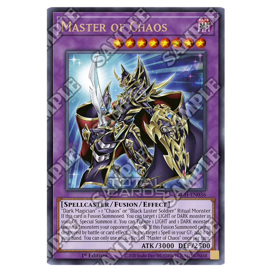 Yu-Gi-Oh! - Battle Of Chaos - Master of Chaos (Ultra Rare) BACH-EN036 Yu-Gi-Oh! - Battle Of Chaos - Master of Chaos (Ultra Rare) BACH-EN036