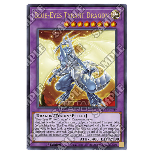 Yu-Gi-Oh! - Battle Of Chaos - Blue-Eyes Tyrant Dragon (Ultra Rare) BACH-EN037