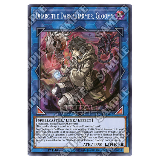Yu-Gi-Oh! Dharc The Dark Charmer Card - TDGS-EN026 Common - Unlimited Edition
