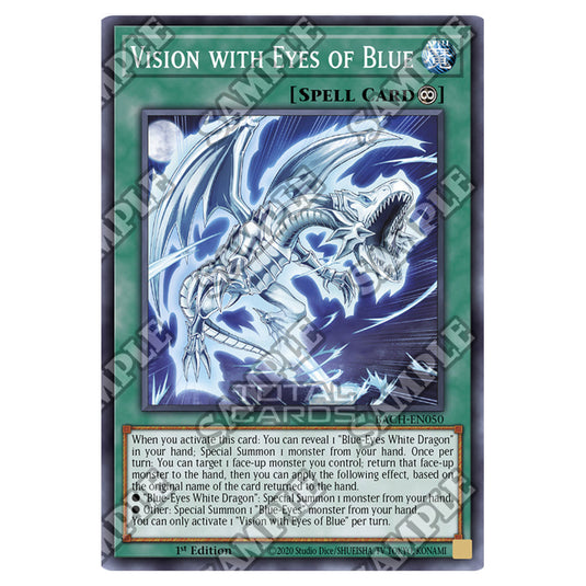 Yu-Gi-Oh! - Battle Of Chaos - Vision with Eyes of Blue (Super Rare) BACH-EN050